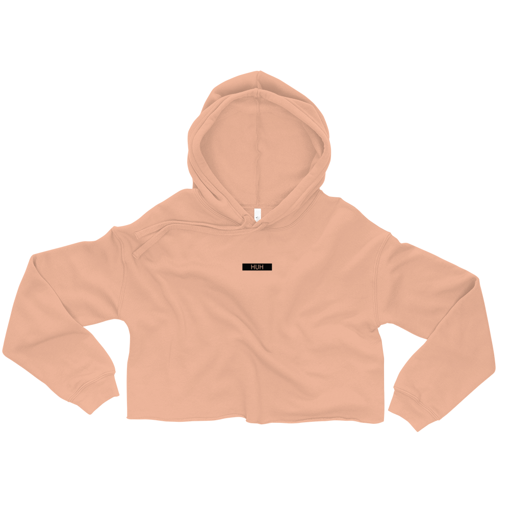 HUH - Crop Hoodie