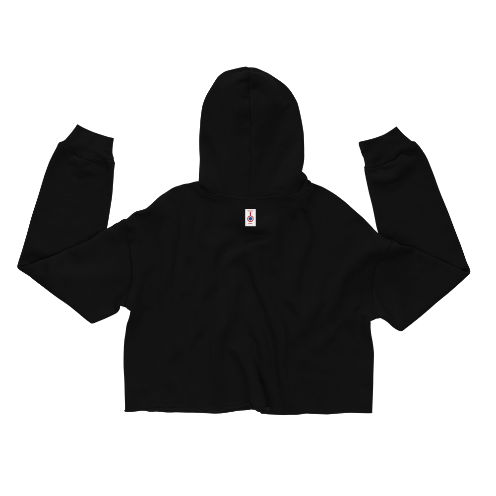 HUH - Crop Hoodie
