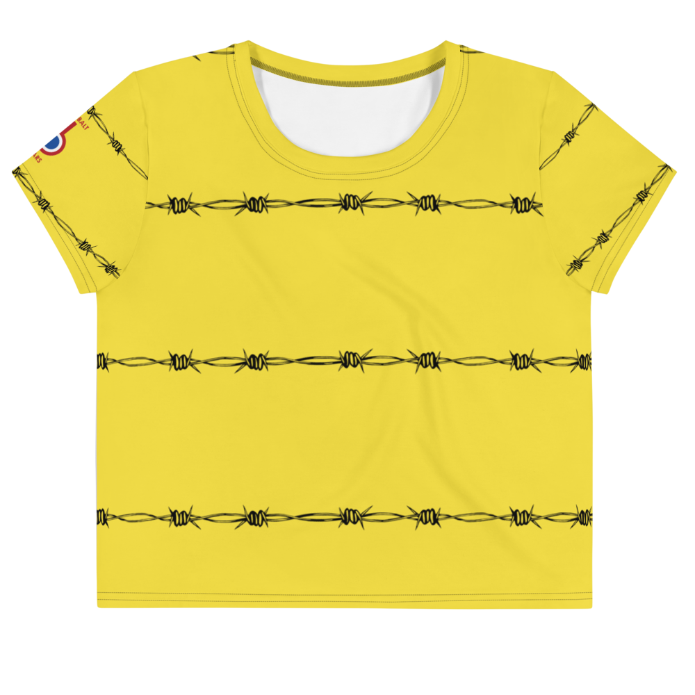 The Wire - All-Over Print Crop Tee