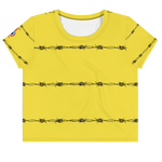 The Wire - All-Over Print Crop Tee