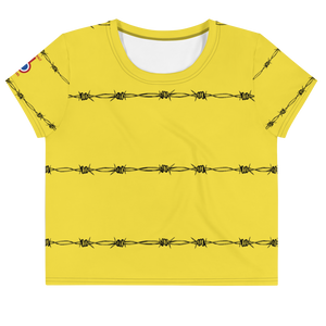 The Wire - All-Over Print Crop Tee
