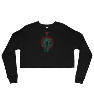 MEDUSA - Green - Crop Sweatshirt