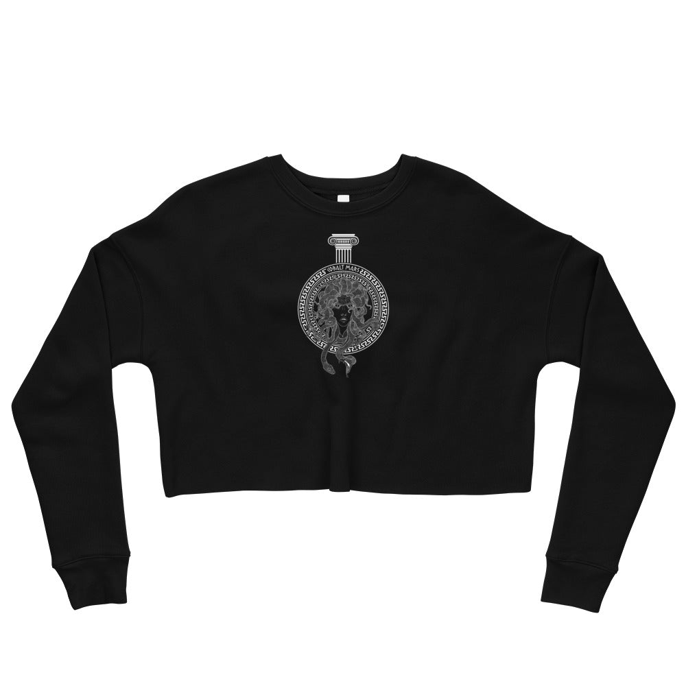 MEDUSA - White - Crop Sweatshirt