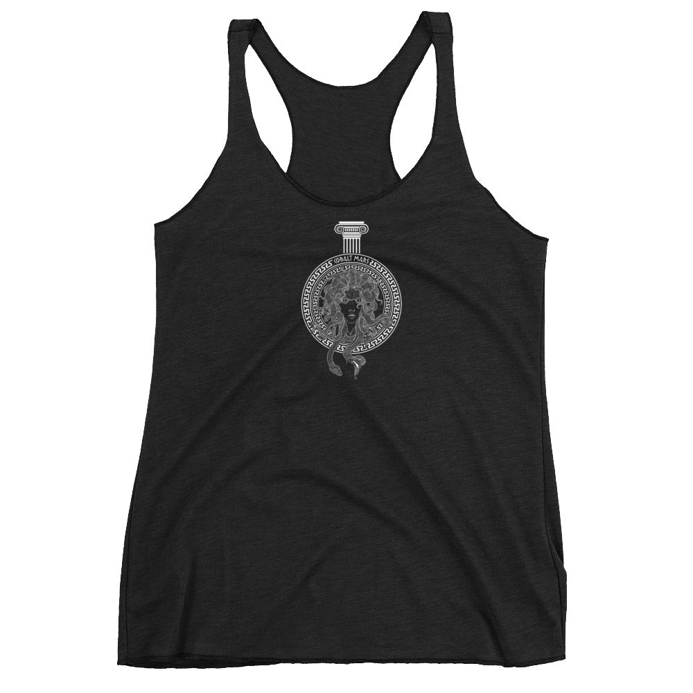 MEDUSA  -White - Women's Racerback Tank