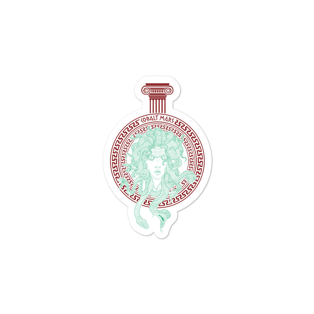 MEDUSA - Green - Sticker