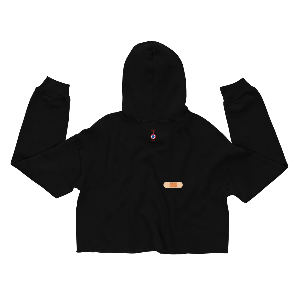 Ouchie - Crop Hoodie