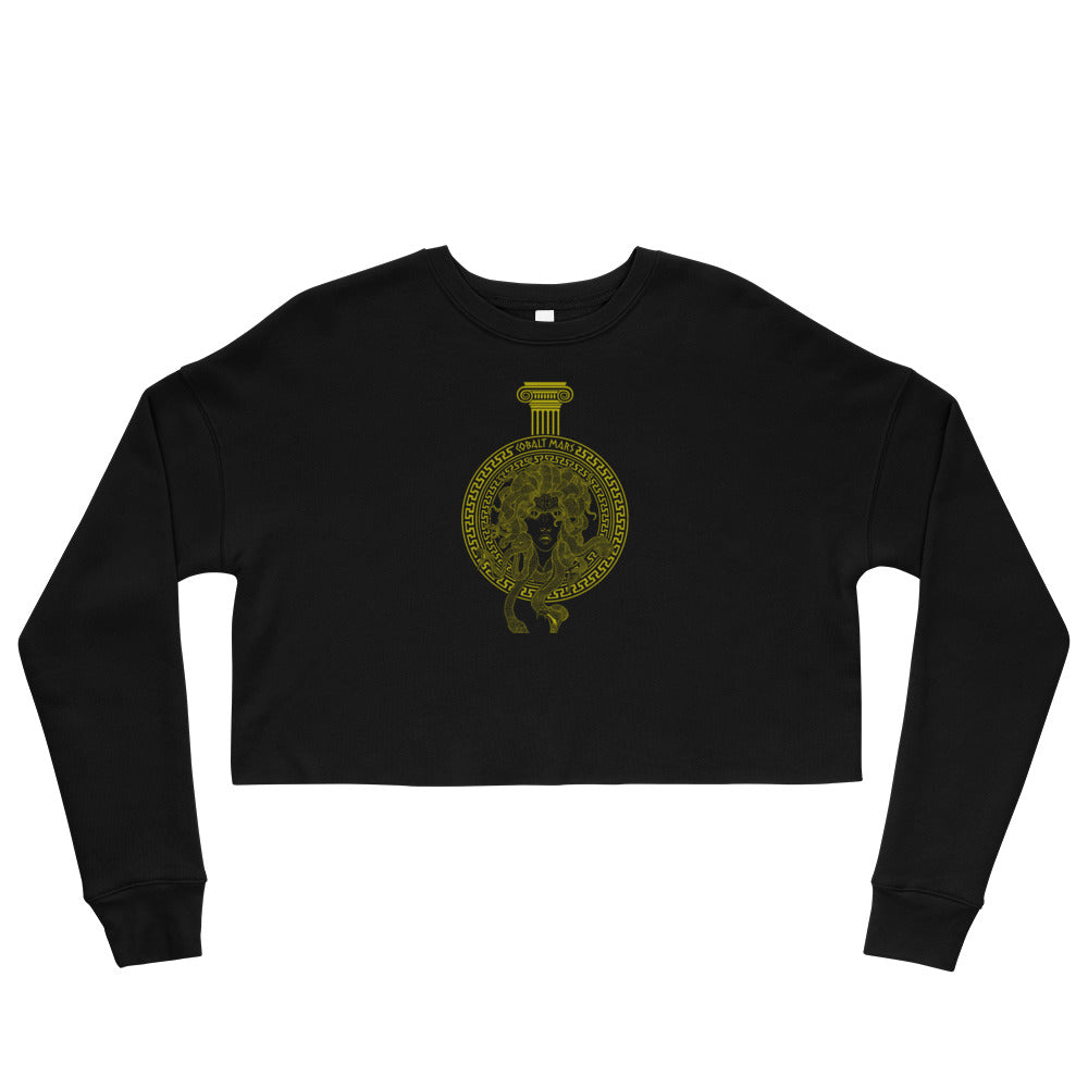 MEDUSA - Gold - Crop Sweatshirt