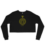 MEDUSA - Gold - Crop Sweatshirt