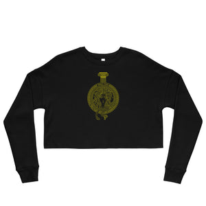 MEDUSA - Gold - Crop Sweatshirt