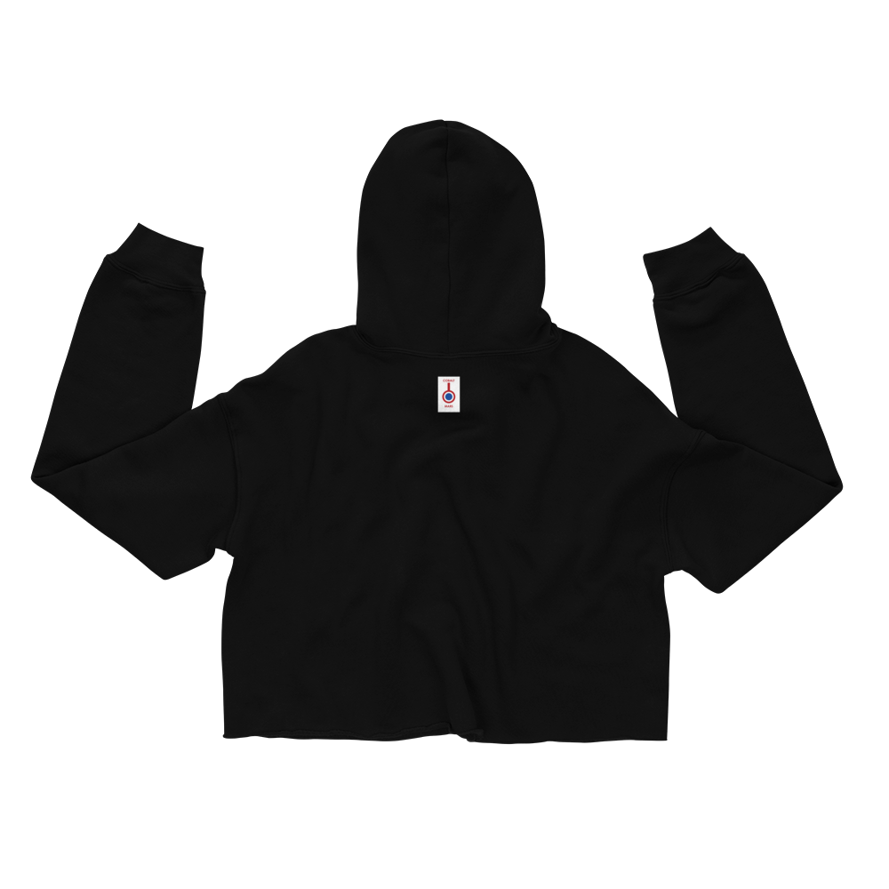 belle âme - Crop Hoodie