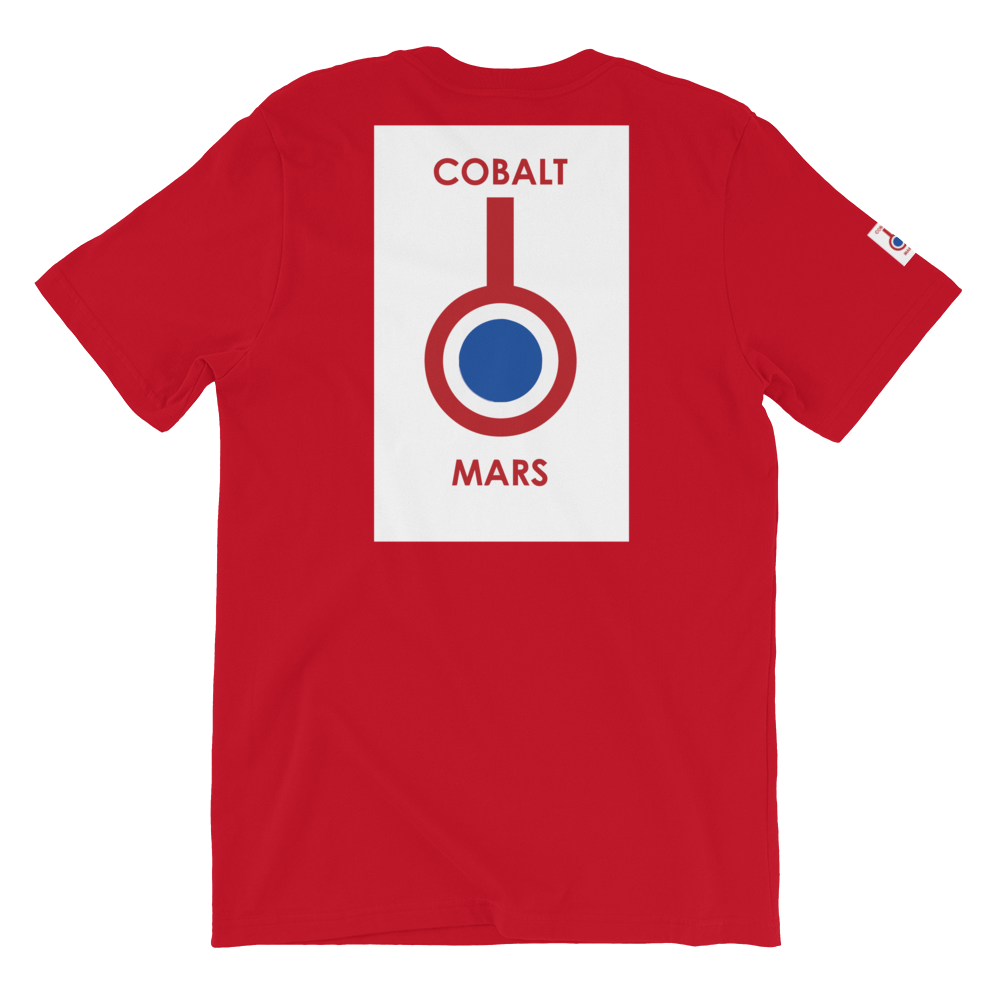 Cobalt Mars - Short-Sleeve Unisex T-Shirt