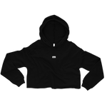 less - Crop Hoodie