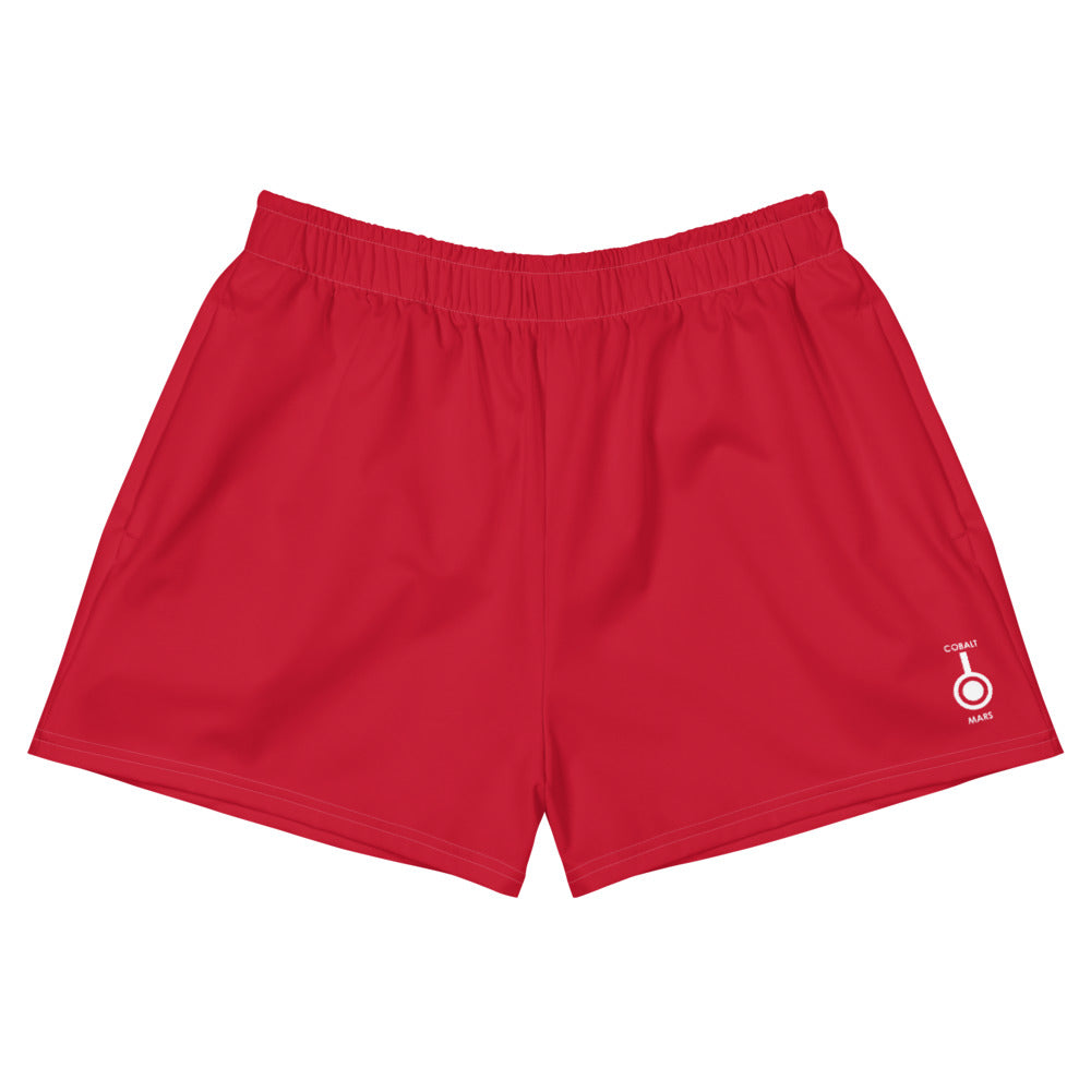 Cobalt Mars - Women's Athletic Shorts