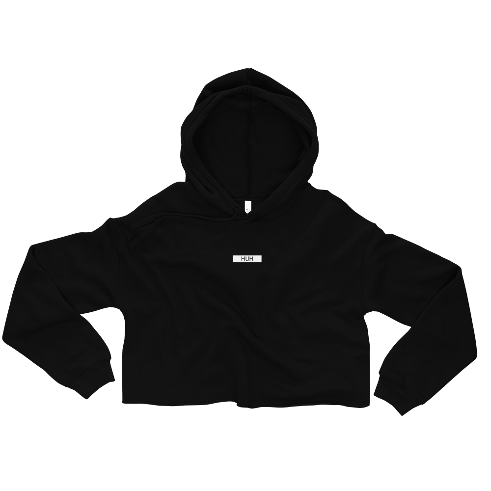 HUH - Crop Hoodie