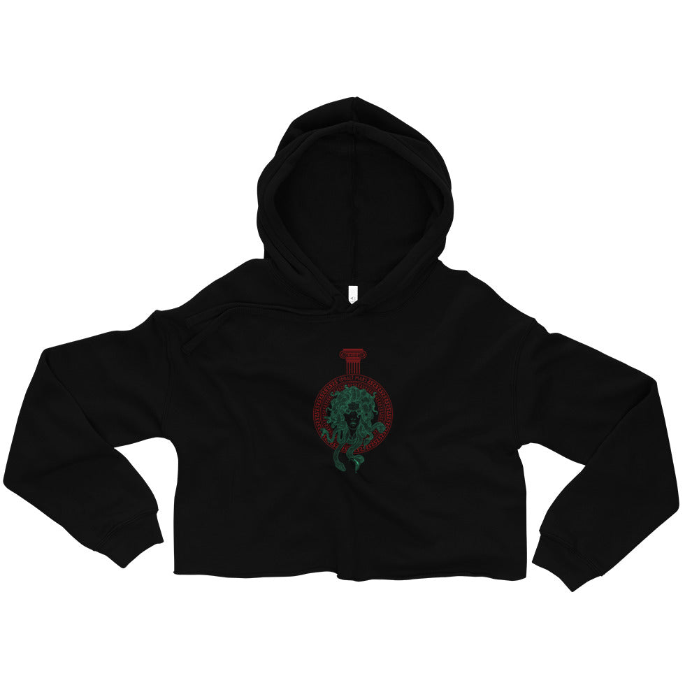 MEDUSA - Green - Crop Hoodie