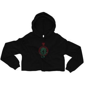MEDUSA - Green - Crop Hoodie