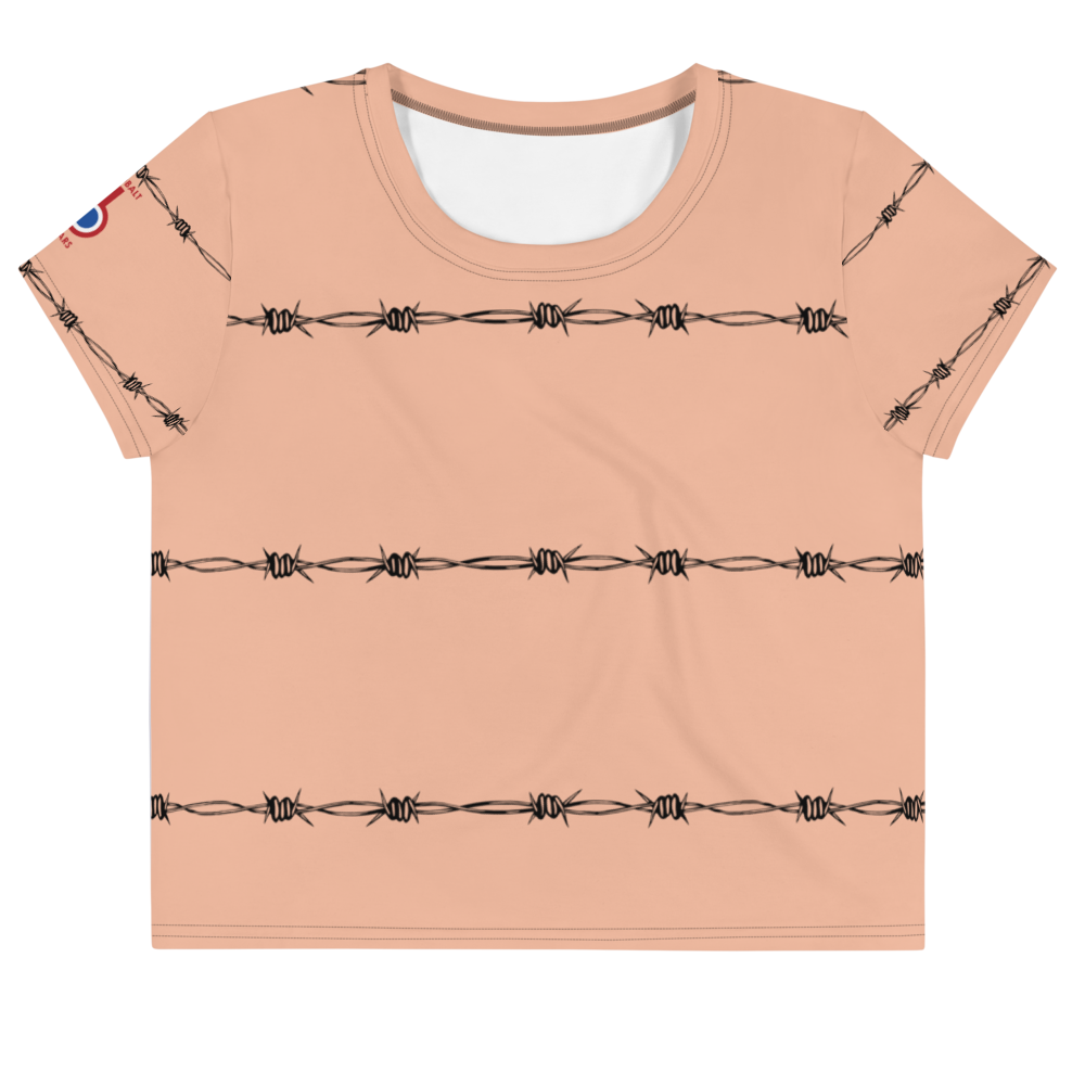 The Wire - All-Over Print Crop Tee