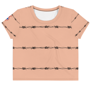 The Wire - All-Over Print Crop Tee