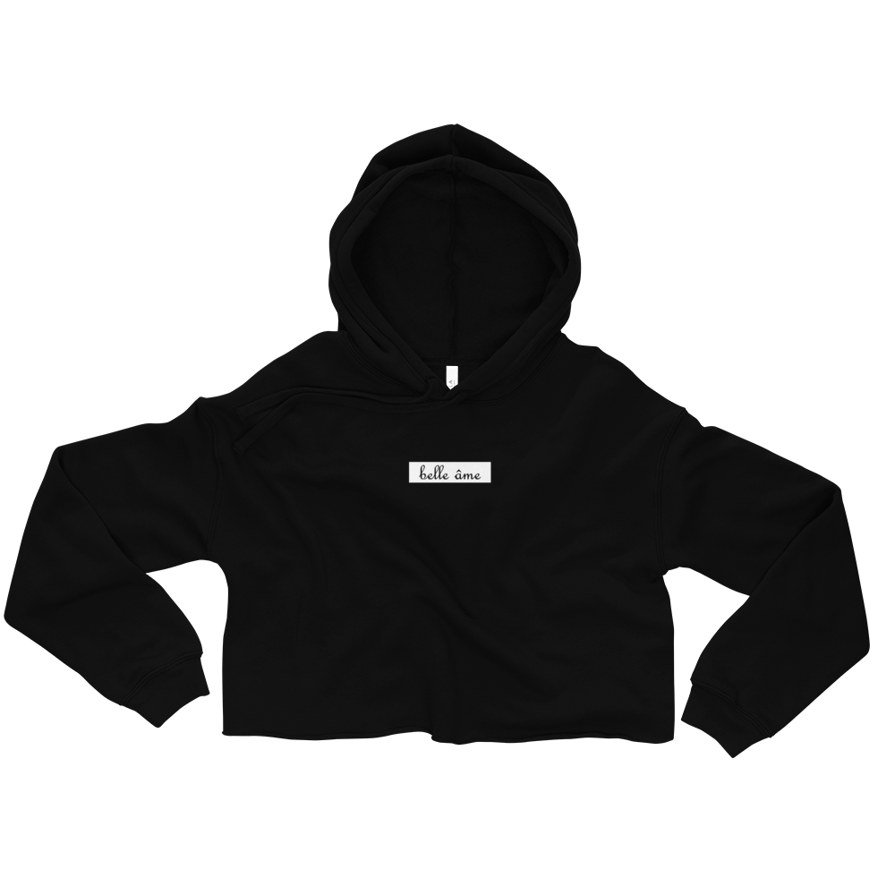 belle âme - Crop Hoodie