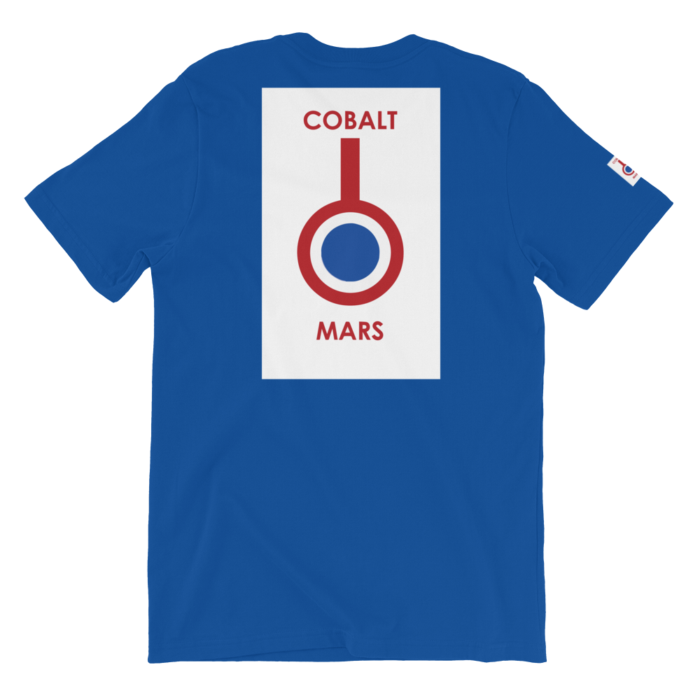 Cobalt Mars - Short-Sleeve Unisex T-Shirt