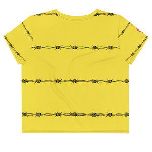 The Wire - All-Over Print Crop Tee