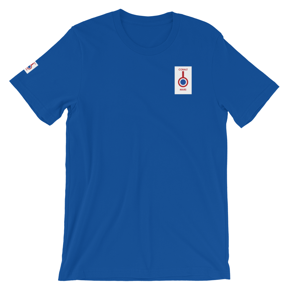 Cobalt Mars - Short-Sleeve Unisex T-Shirt