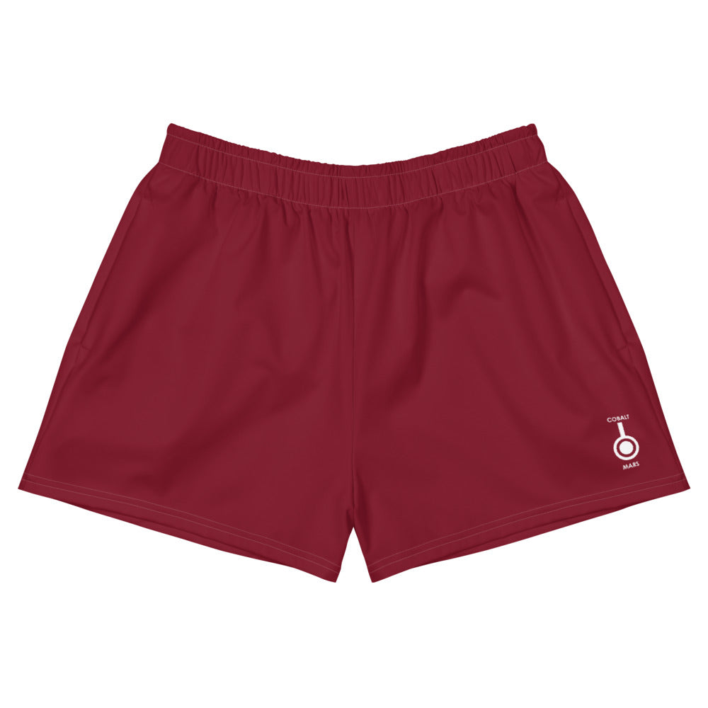 Cobalt Mars - Women's Athletic Shorts