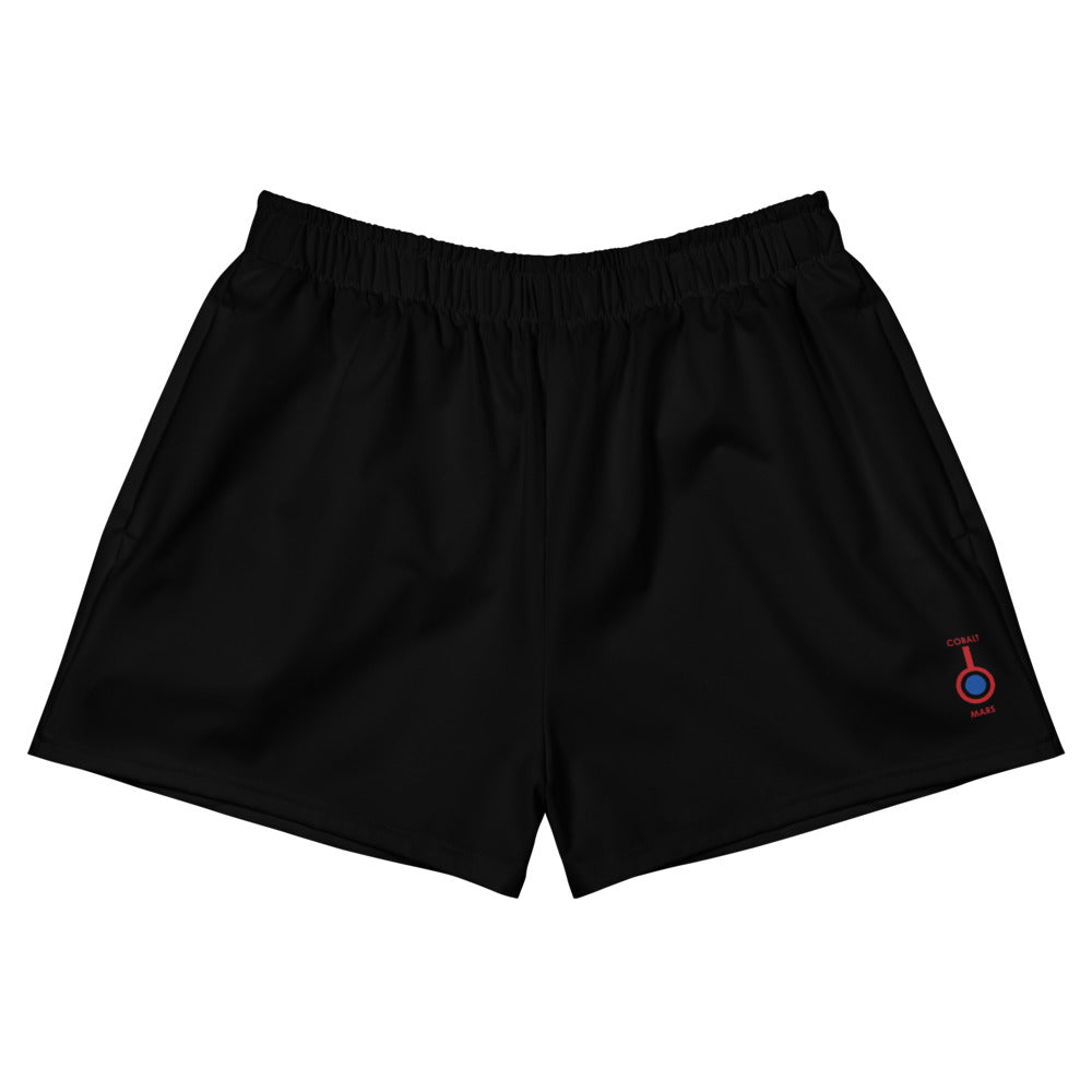Cobalt Mars - Women's Athletic Shorts