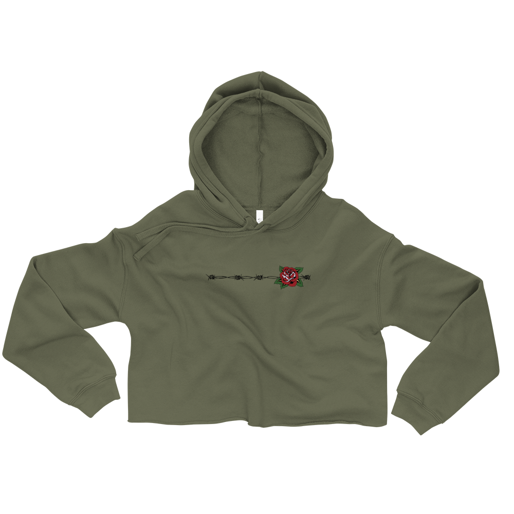 Thorn - Crop Hoodie