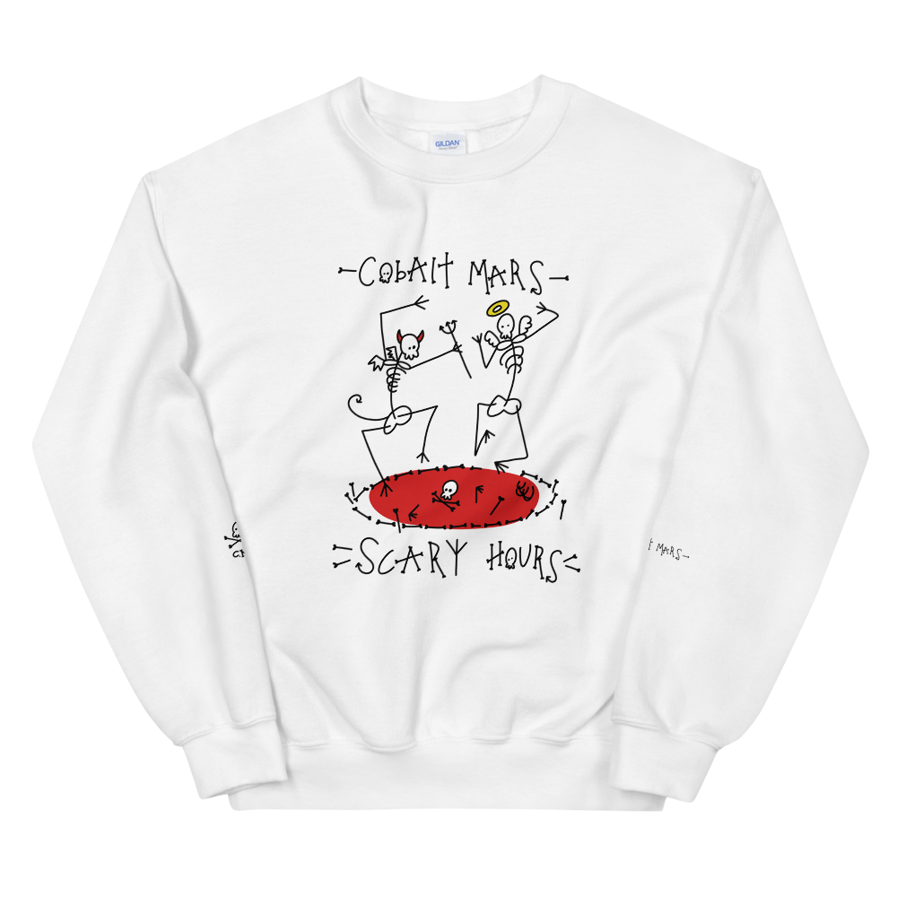 SCARY HOURS - White Variant - Unisex Sweatshirt