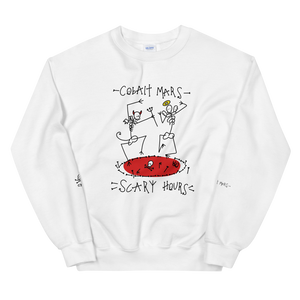 SCARY HOURS - White Variant - Unisex Sweatshirt