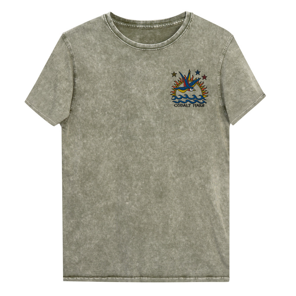 Sparrow - Denim T-Shirt