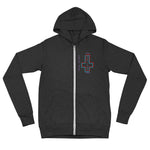 As Above, So Below - Unisex zip hoodie