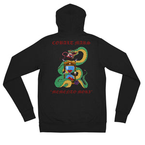 Memento Mori Unisex zip hoodie