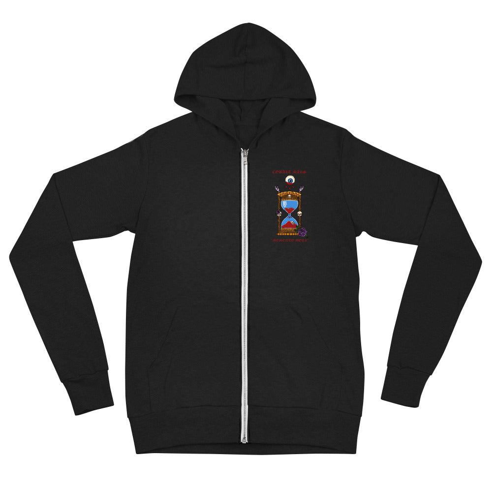 Memento Mori Unisex zip hoodie