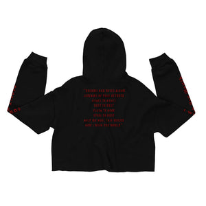 I Wish You Would - Crop Hoodie