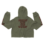 I Wish You Would - Crop Hoodie
