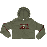 I Wish You Would - Crop Hoodie