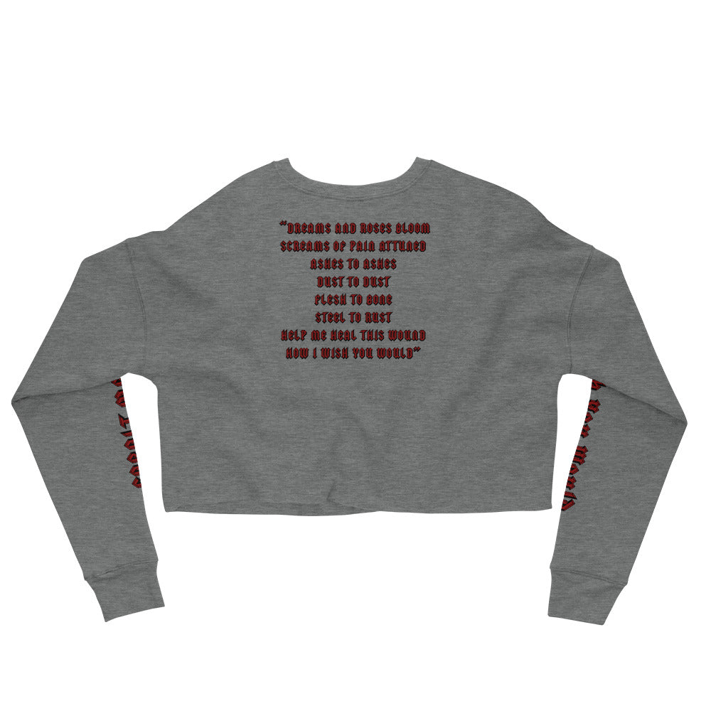 I Wish You Would - Crop Sweatshirt