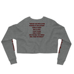 I Wish You Would - Crop Sweatshirt