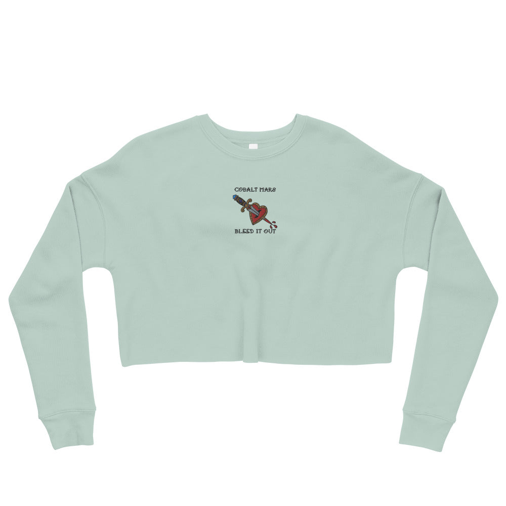 BLEED IT OUT - Crop Sweatshirt